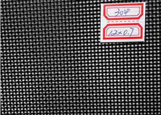Bwg 31 To Bwg34 Wire Stainless Steel Security Screen Mesh Epoxy Coated 12x12