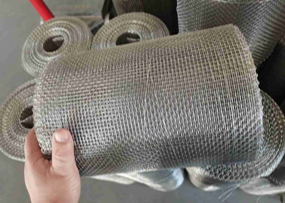 Fil tissé par solides solubles fermé Mesh With Selvage Style de bord