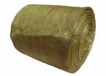 Fil tricoté en laiton Mesh For Oil Gas Separation et filtration