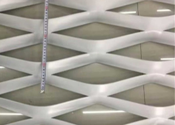 Métal augmenté en aluminium Mesh Width de galvanisation 0.5m-2.5m