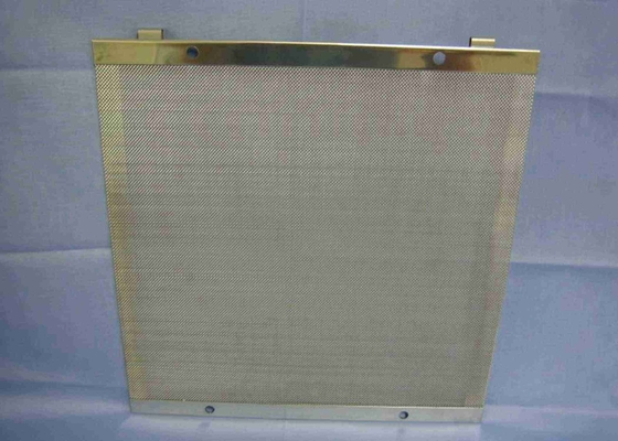 Épaisseur tissée galvanisée par panier du filtre 0.03-1.2mm de grillage