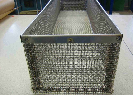 Galvanisation du panier filtrant à mailles d'acier inoxydable avec une excellente résistance à la corrosion