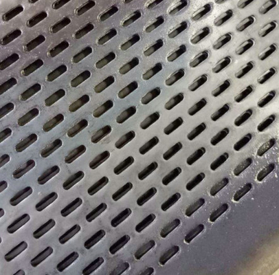 Métiers à maillons perforés en acier inoxydable 304 pour perforation de trous ovaux