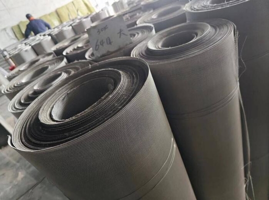 304 Tissu de treillis métallique néerlandais à tissu inverse Tissu de treillis métallique jusqu'à 325/2300 0,90X0,71 mm à 0,036X0,024 mm