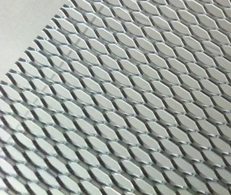 Acier doux galvanisé alliages d'acier inoxydable Mesh métallique étendu 4' x 8 Taille