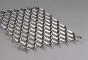 Paroi de rideau métallique en maille élargie durable d'aluminium 0,4-8 mm d'épaisseur