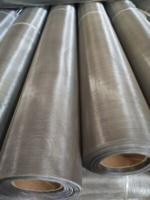 145 Mesh Stainless Steel Woven Wire Mesh, 304/316L Industrial Corrosion‑Resistant Filter Screen Roll & Sheet