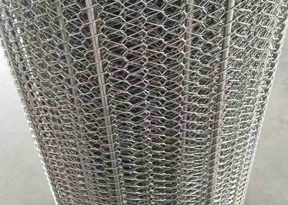 Fil Mesh Conveyor Belt d'acier inoxydable d'armure d'équilibre 0.5m à 3m