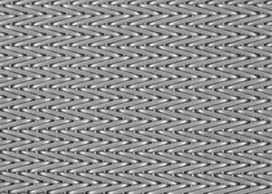1.2mm 1.4mm solides solubles câblent Mesh Conveyor Belt Compound Weave