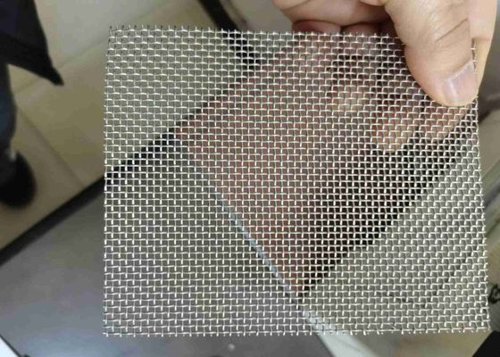Le sergé tissent 316 l'acier inoxydable Mesh Screen Filtration