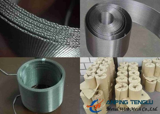 fil néerlandais Mesh Wear Resistance d'acier inoxydable de 0.1m à de 1.2m