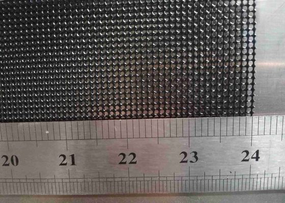 Écran de sécurité d'acier inoxydable de SS316L Mesh Powder Coated 18 Meshx0.17mm