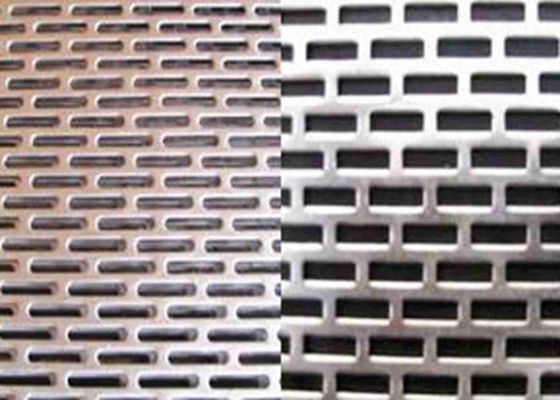 Trou de fente filtration perforée de Mesh For Liquids And Solids en métal de 0.1mm à de 8mm