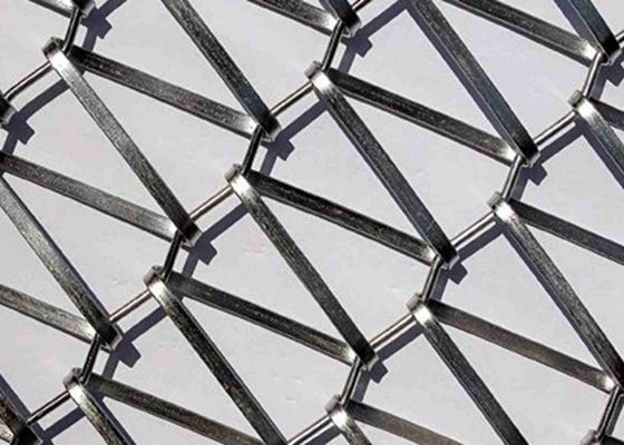 AISI à hautes températures acier inoxydable de bande de conveyeur de fil de 1mm à de 3mm