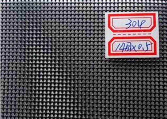 Bwg 31 à Bwg34 câblent l'écran de sécurité d'acier inoxydable Mesh Epoxy Coated 12x12