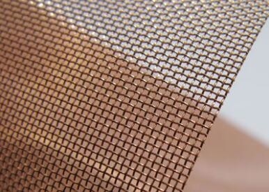16 18 20 22 fil tissé 30 par métaux Mesh Brass Copper Insect Screens pour décorer des salles et des bâtiments