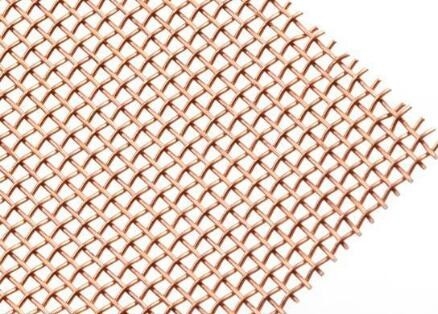Ouvertures tissées de cuivre brutes de Mesh For Dressing Up House de fil de 0,053