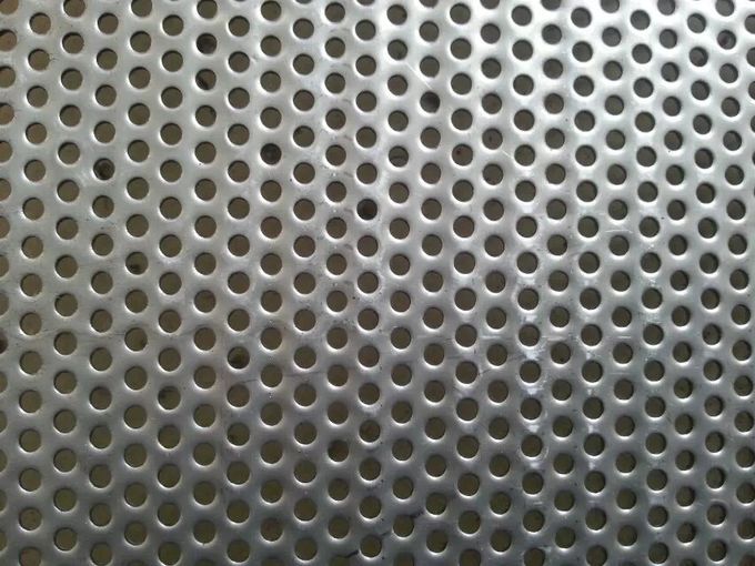 Maille perforée par 304 en métal d'acier inoxydable, trou rond de 0.5mm à de 10mm
