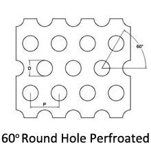 Maille perforée par 304 en métal d'acier inoxydable, trou rond de 0.5mm à de 10mm