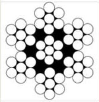Câble/corde de type x Mesh With Stainless Steel pour des applications d'architecture