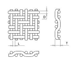 Tissu de fil d'armure de sergé de SS316L, ouverture du fil 0,025 de 635mesh 0.015mm