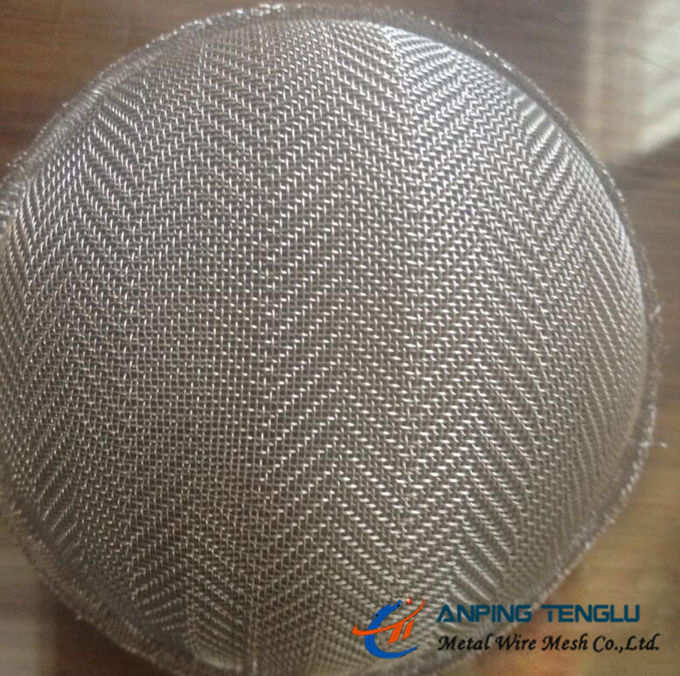 Grillage en arête de poisson de l'armure AISI304, 8 à 100mesh, utilisé dans la ceinture sèche