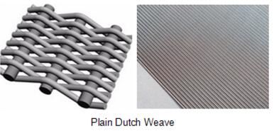 Tissu filtrant néerlandais simple de l'armure 80*700OPI (PDW), avec la haute précision