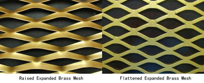 Maille augmentée de cuivre en métal et maille augmentée en laiton en métal, portable et durable
