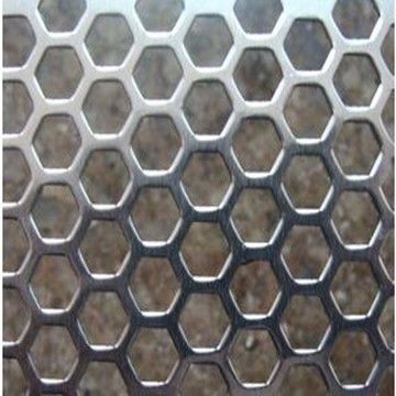 Le trou hexagonal a chancelé le métal perforé, taille de trou de 4.5mm à de 12.7mm