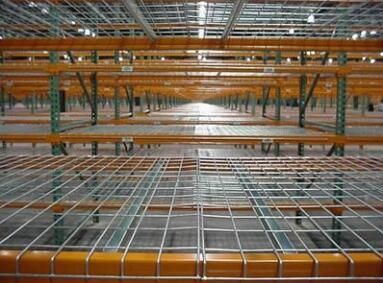 Fil soudé Mesh Shelves Used d'acier inoxydable pour l'entrepôt, supermarché