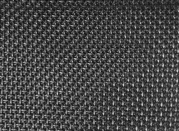Grillage aggloméré de perforation rectangulaire dans la couleur noire